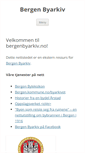 Mobile Screenshot of bergenbyarkiv.no